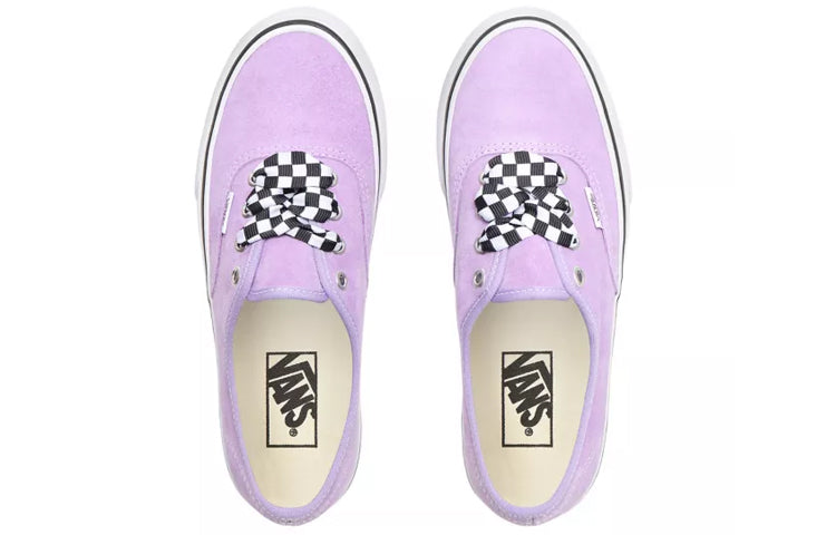 Vans Checkerboard Lace Authentic Platform 20 'White Purple' VN0A3AV8S1V