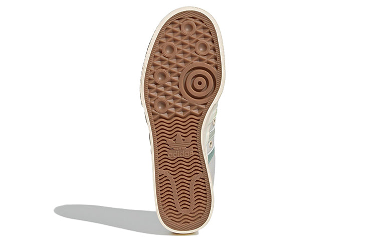 (WMNS) adidas Nizza Platform 'Cream White Green' GX4605