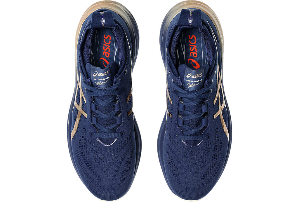 ASICS Gel-Nimbus 26 Sneakers 'Navy Silver Gold' 1011B946-400