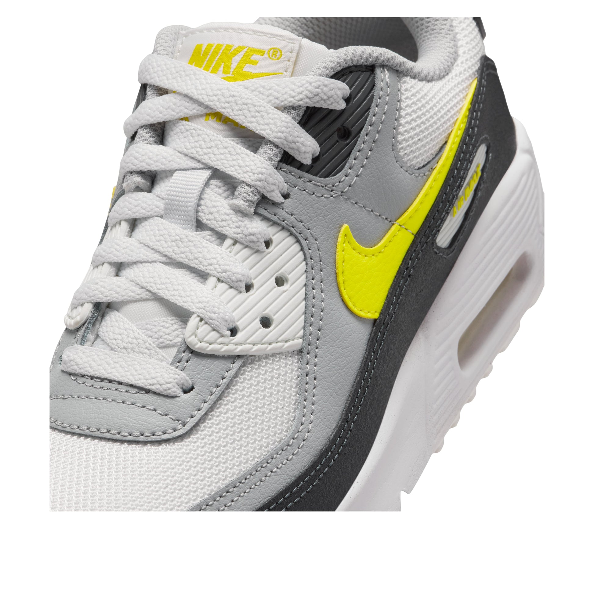 (GS) Nike Air Max 90 'Off White Dark Smoke Grey' IQ0098-100