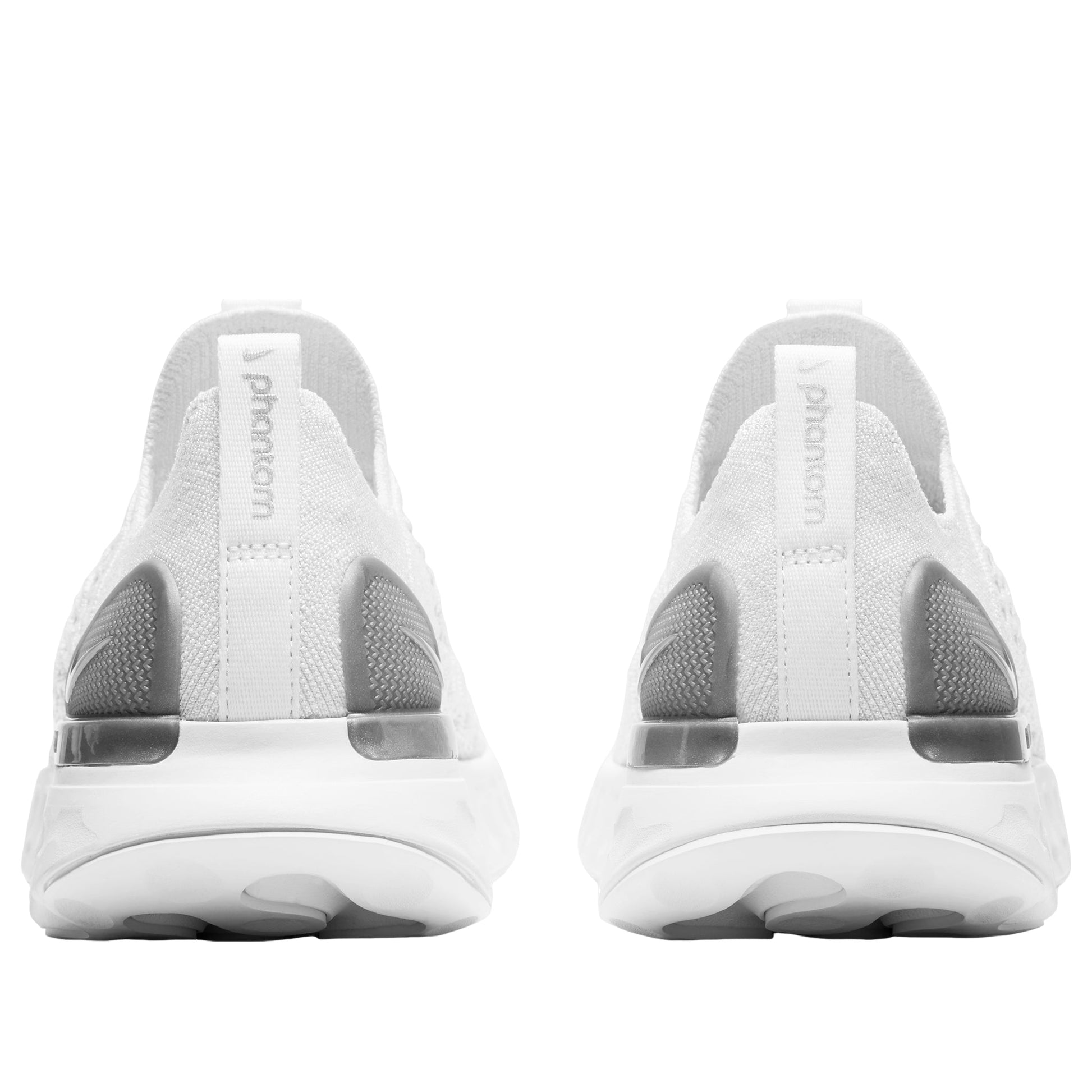(WMNS) Nike React Phantom Run Flyknit 2 'True White Silver' CJ0280-100
