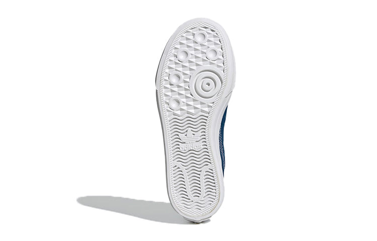 (GS) adidas Continental Vulc J 'Blue' EG0511