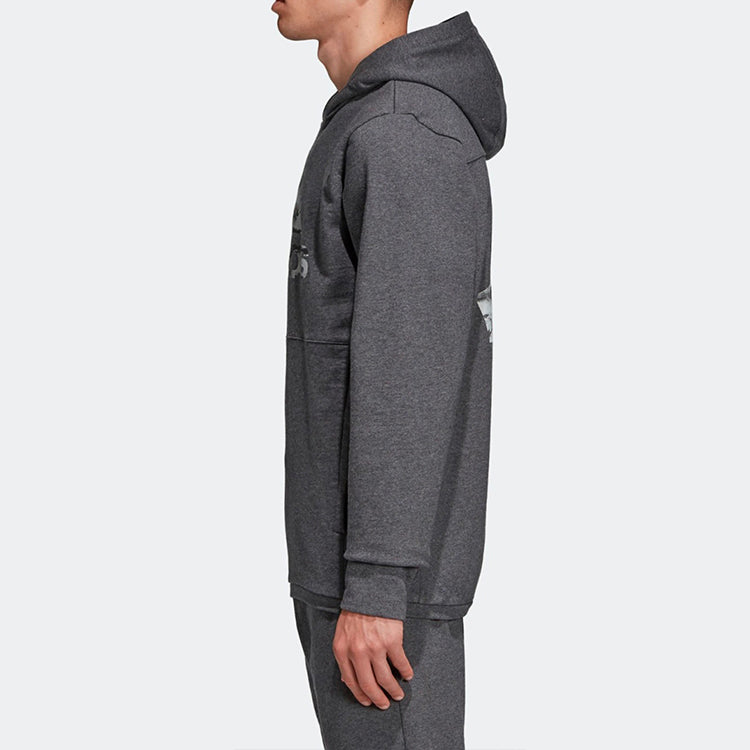 adidas x Undefeated Crossover Logo Pullover 'Dark Gray' DN8783