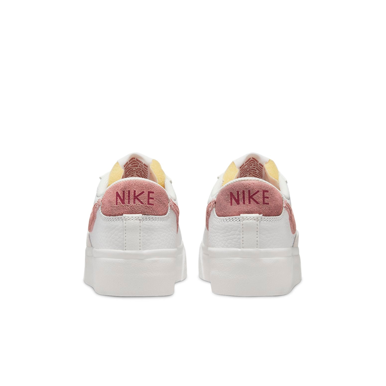 (WMNS) Nike Blazer Low Platform 'White Pink' DX8947-100