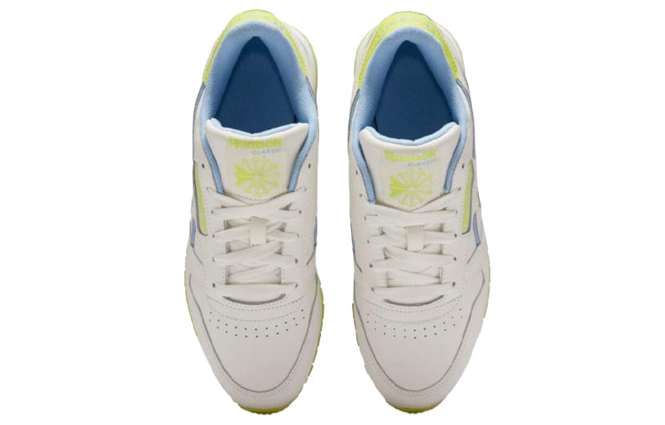 (WMNS) Reebok Classic Leather 'White Yellow' EF3277