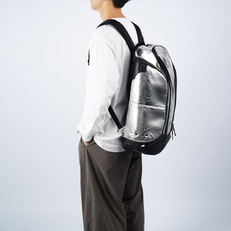 Li-Ning CBA All Star Player Backpack 'Silver Black' ABSR176-3