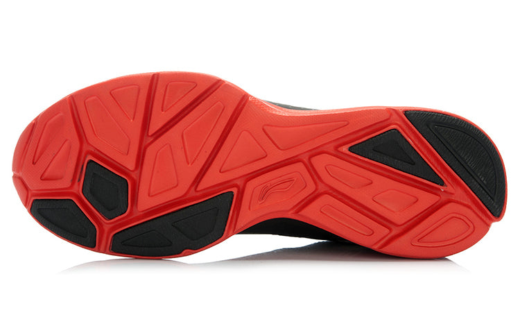 Li-Ning Lightweight Running Shoes 'Black Red' ARBJ051-1
