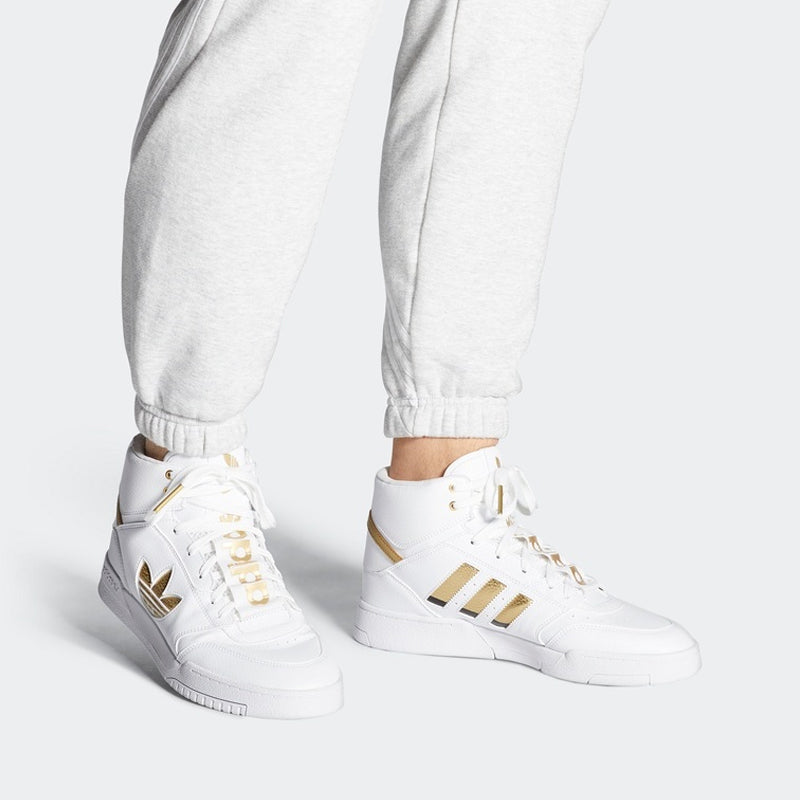 adidas Drop Step XL 'White Gold Metallic' FW2040