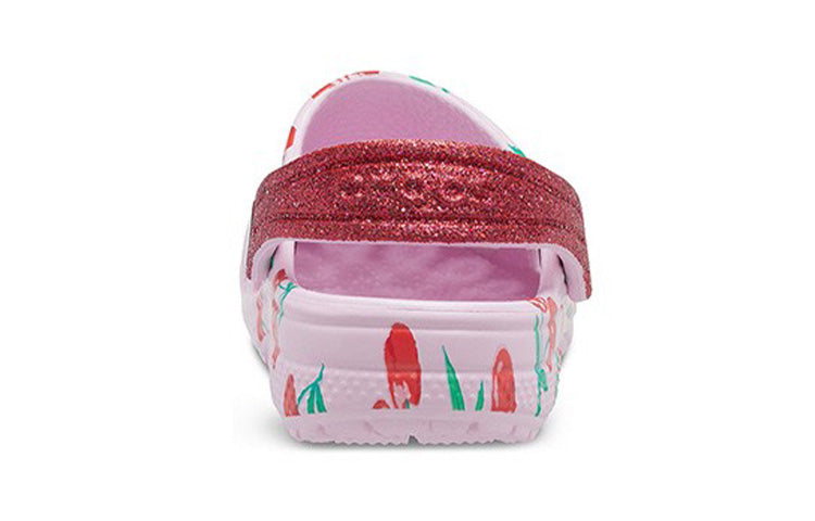 (PS) Crocs Classic clog Fruit Printing Stylish Sports Pink Sandals 207150-6GD