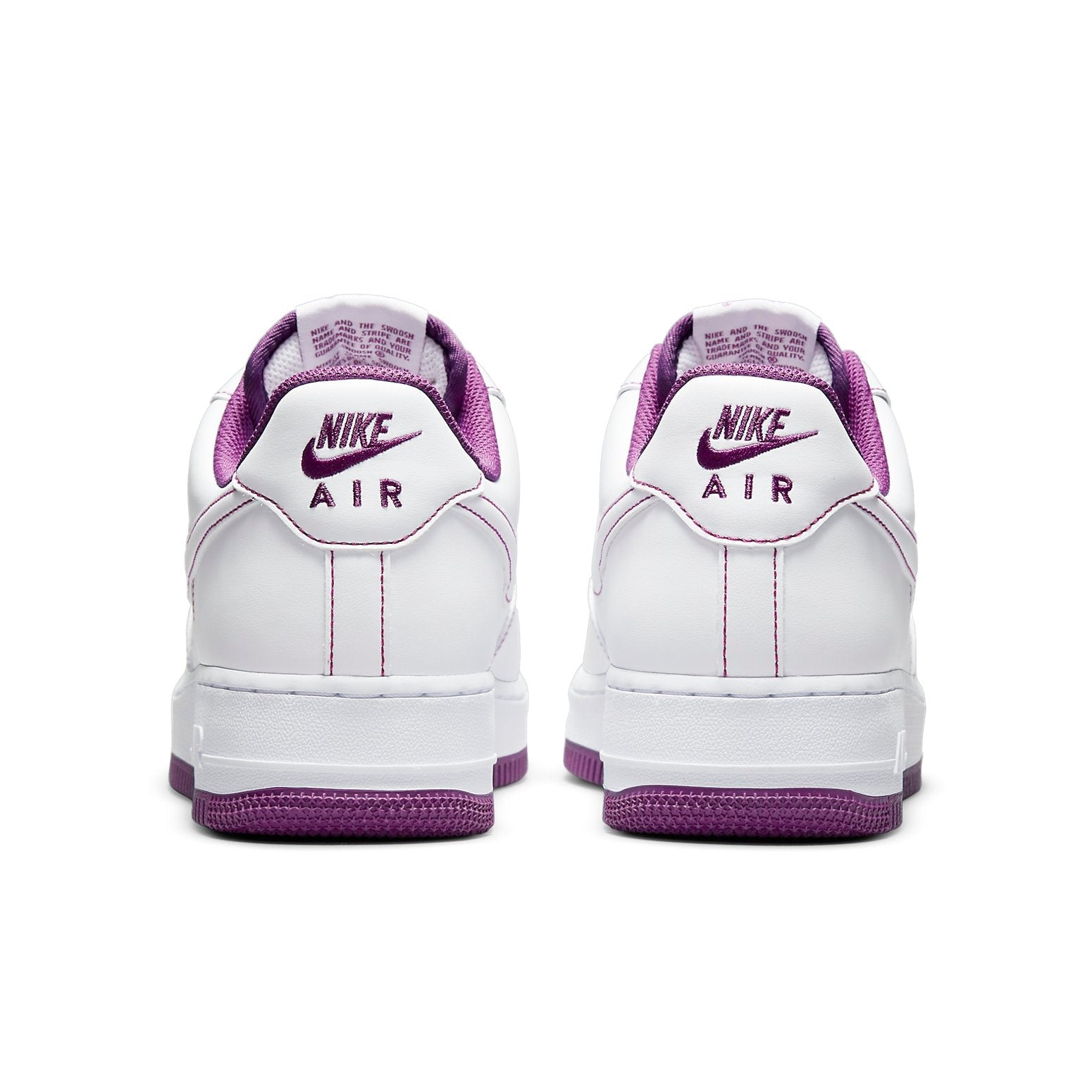 Nike Air Force 1 '07 'Contrast Stitch - White Viotech' CV1724-105