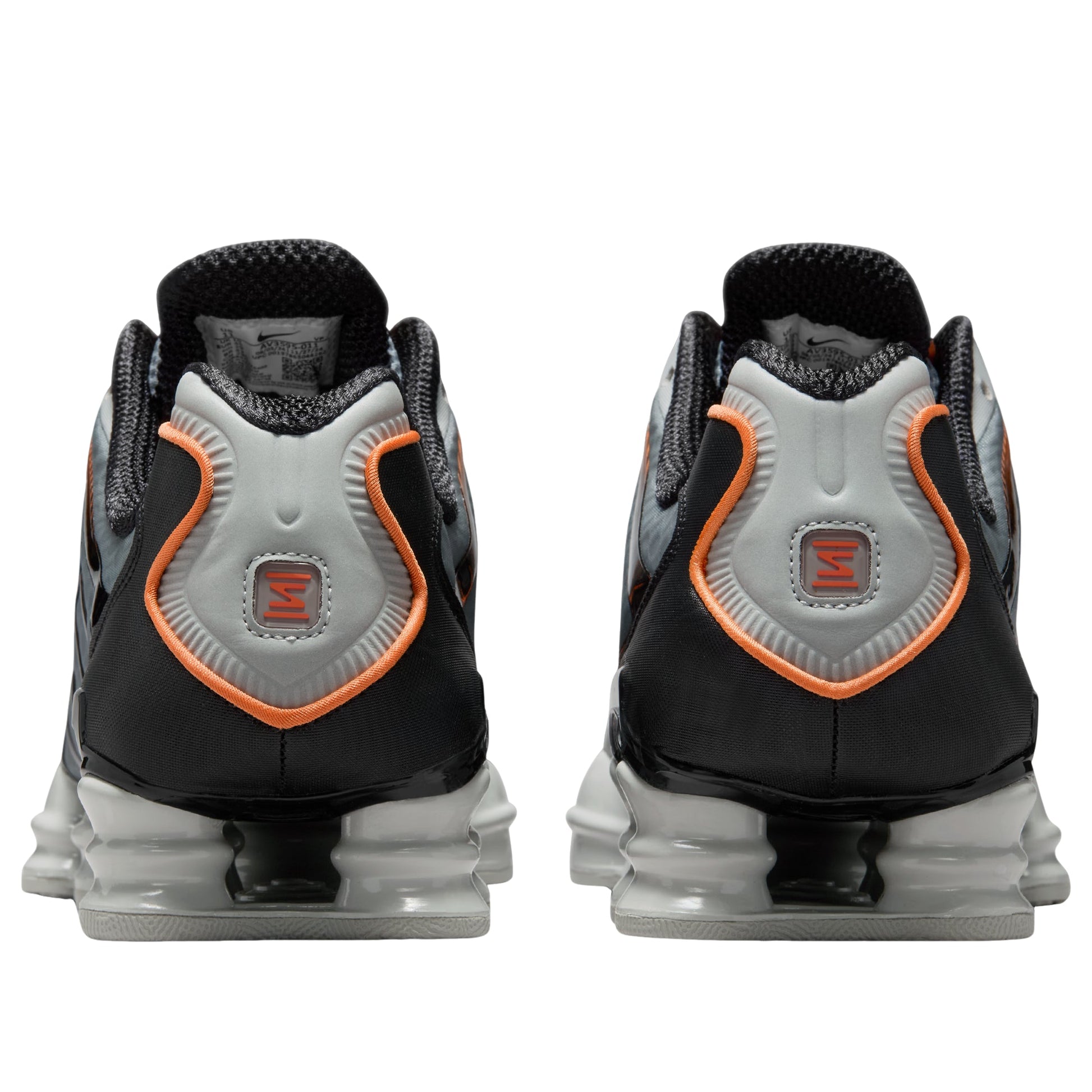 Nike Shox TL 'Light Smoke Grey Black Bright Mandarin' AV3595-011