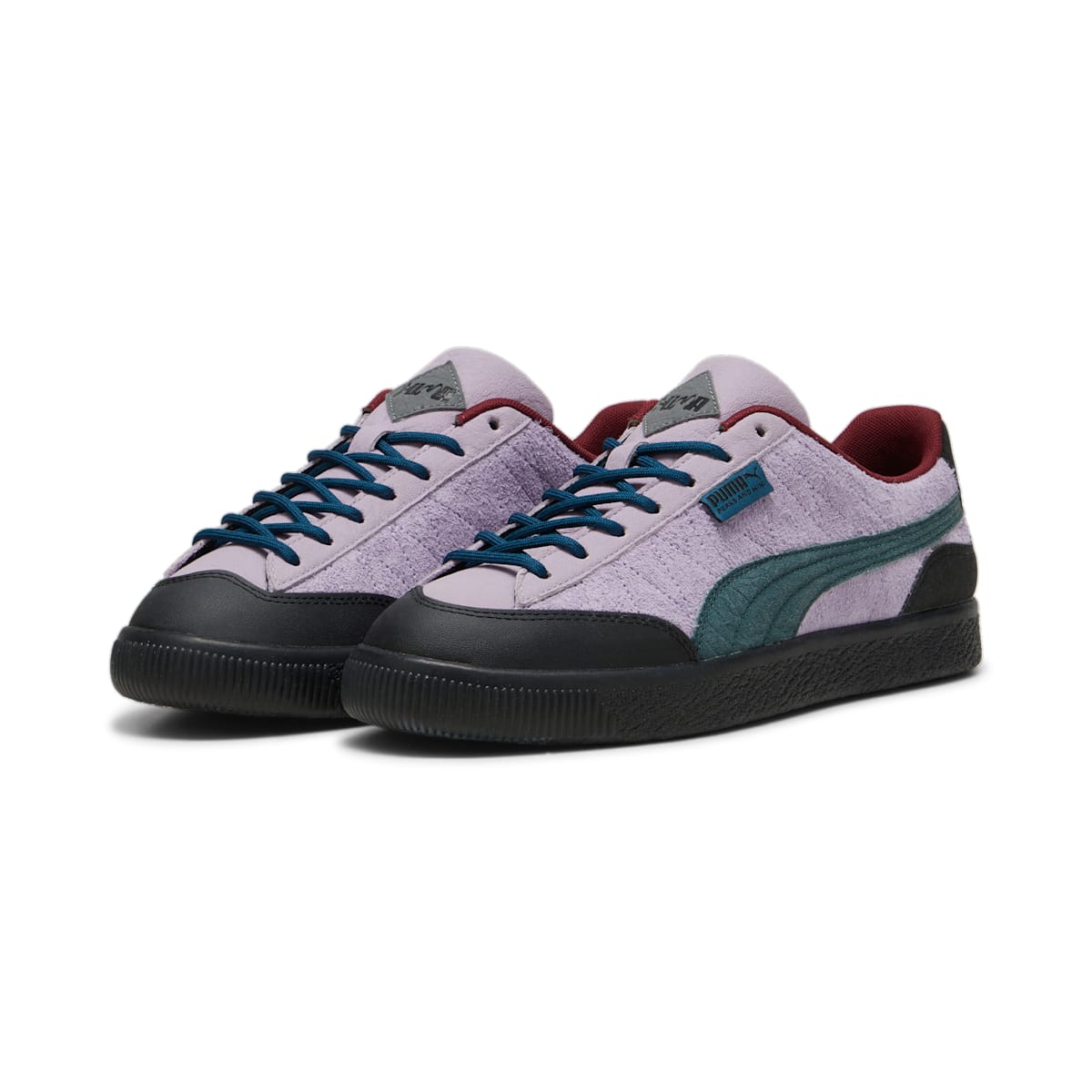 PUMA x Perks And Mini Clyde 'Lavender Shock Ocean Tropic' 396039-01