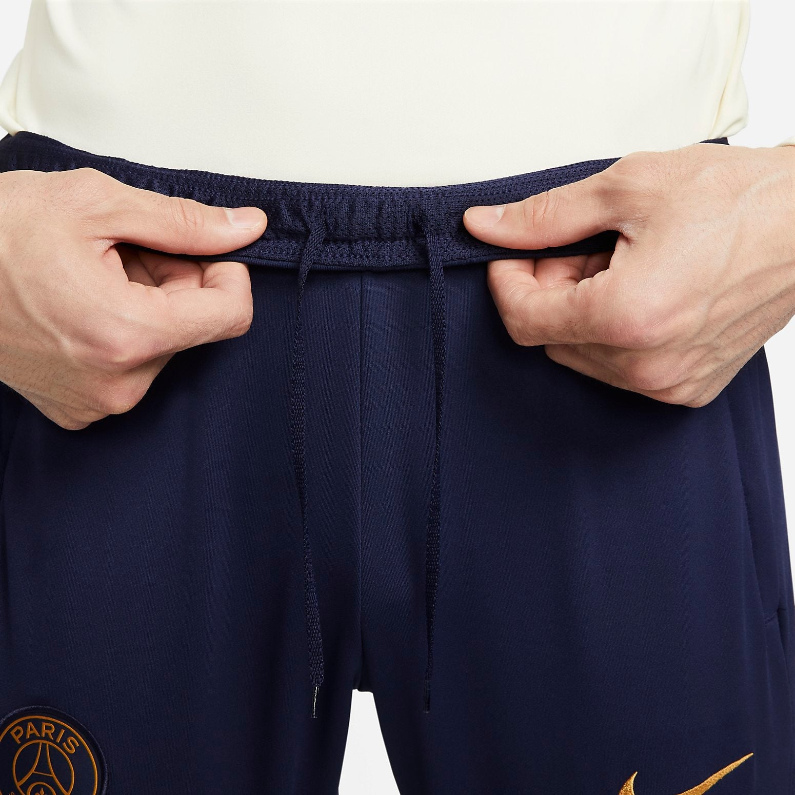 Nike Dri-FIT Knit Paris Saint-Germain Strike Soccer Pants 'Blue' DX3448-498