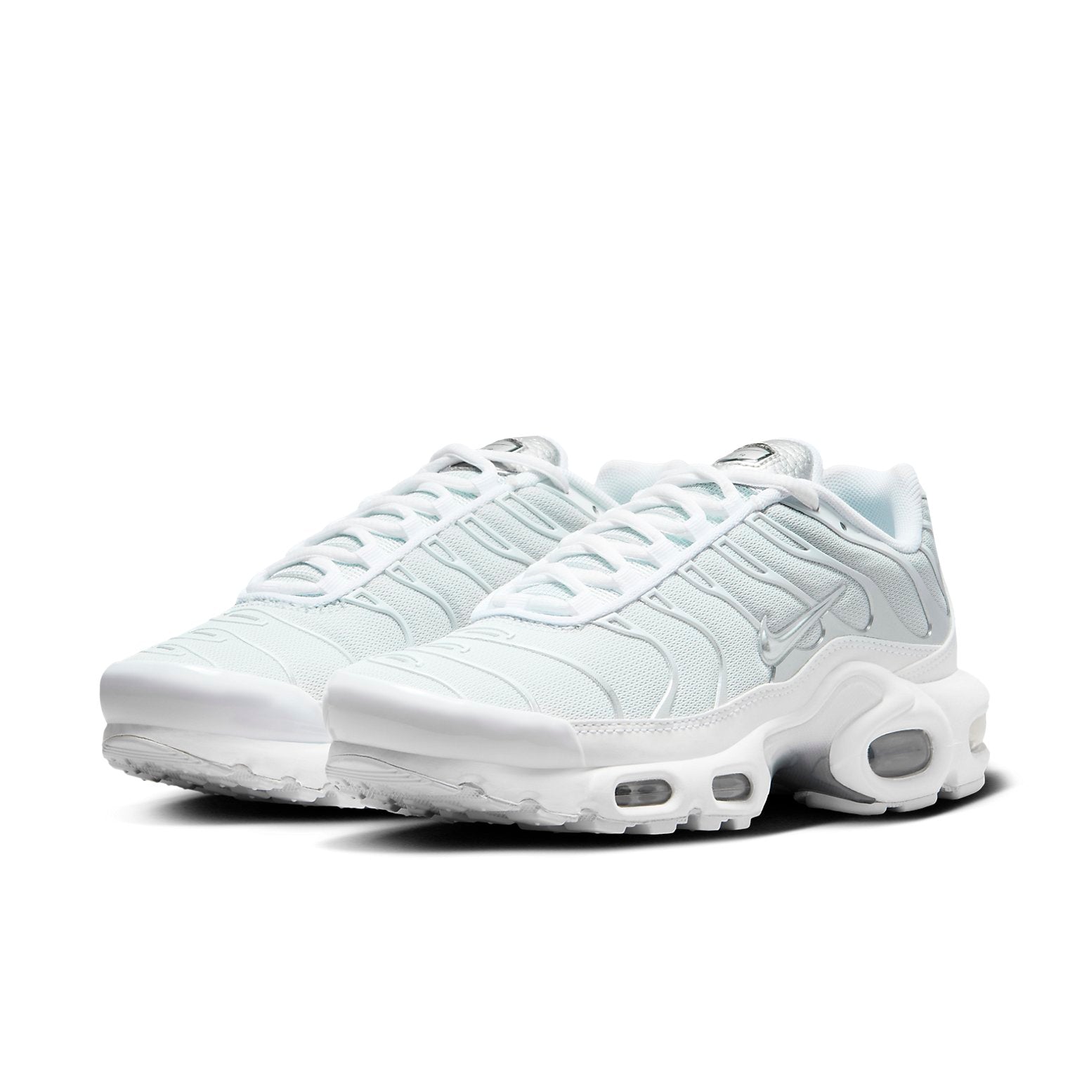 (WMNS) Nike Air Max Plus 'White Metallic Silver' FV0952-100