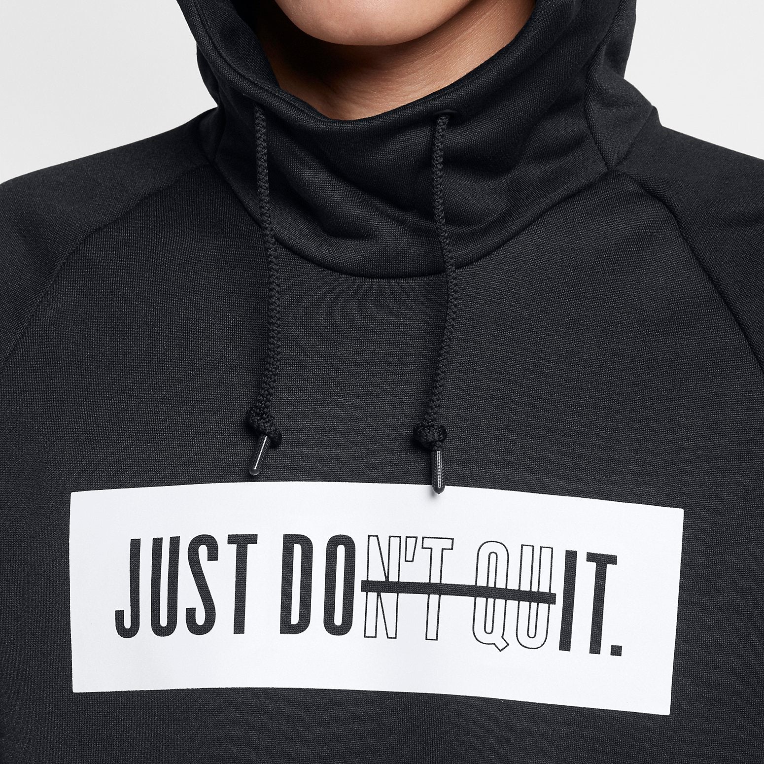 Nike Just Do It Logo Hoodie 'Black' 931813-010