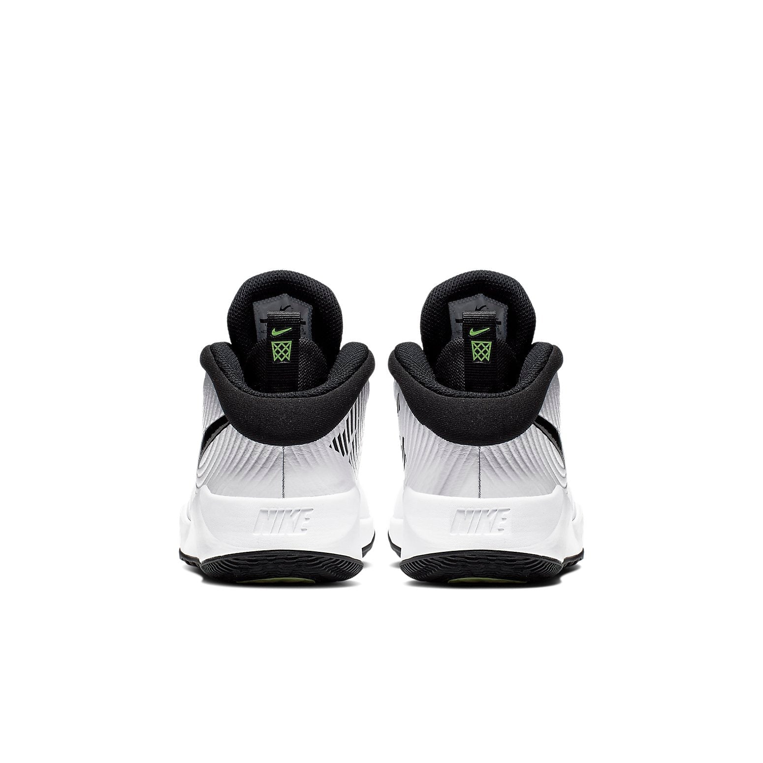 (GS) Nike Team Hustle D9 'White Black' AQ4224-100