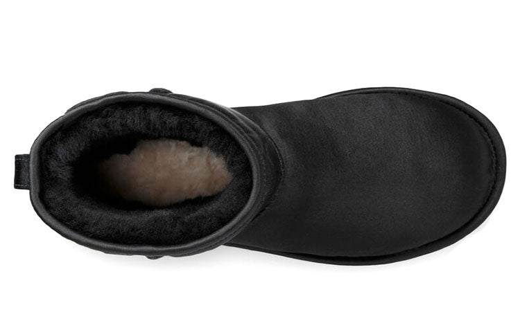 (WMNS) UGG Classic Mini Satin 'Black' 1094985-BLK