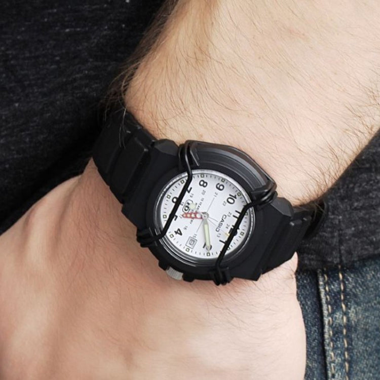 CASIO Quartz Waterproof Mens White Analog HDA-600B-7B