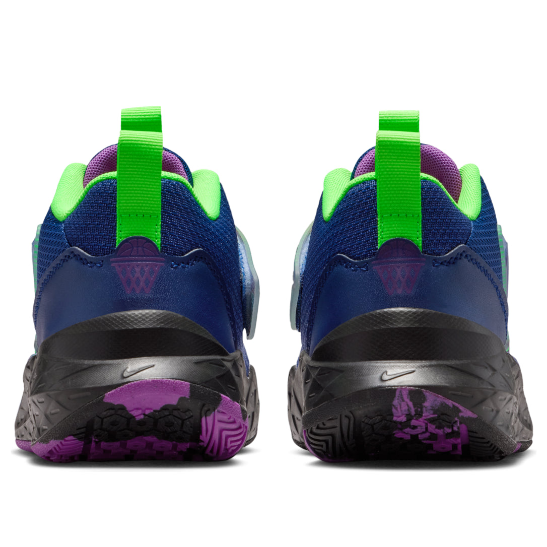 (GS) Nike Team Hustle D 12 'Blue Void Vivid Purple Green Strike' HV2291-400