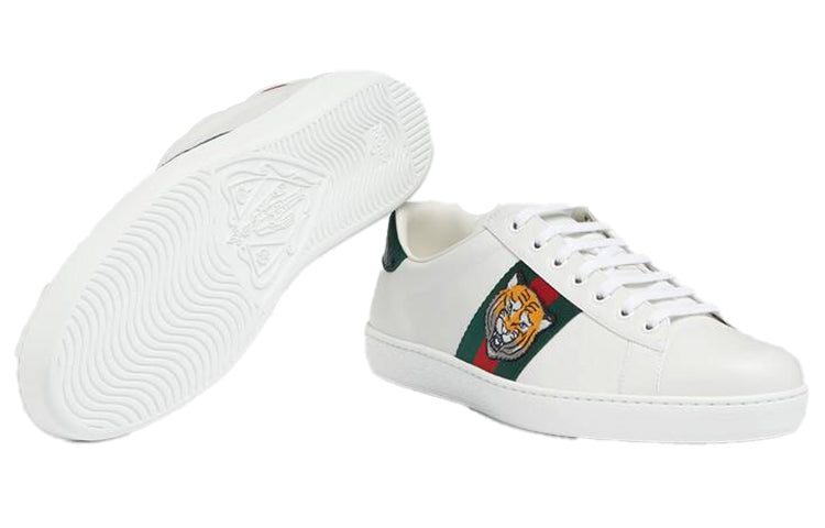 Gucci Ace Embroidered 'Tiger' 457132-02JP0-9064