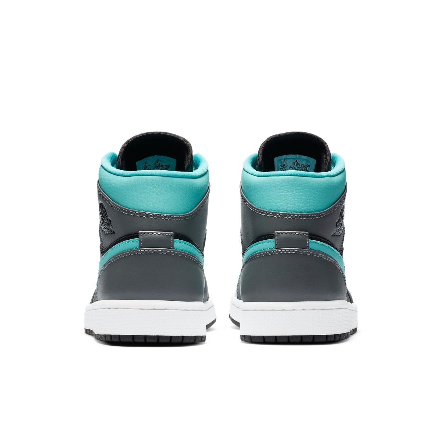 Air Jordan 1 Mid 'Grey Aqua' 554724-063