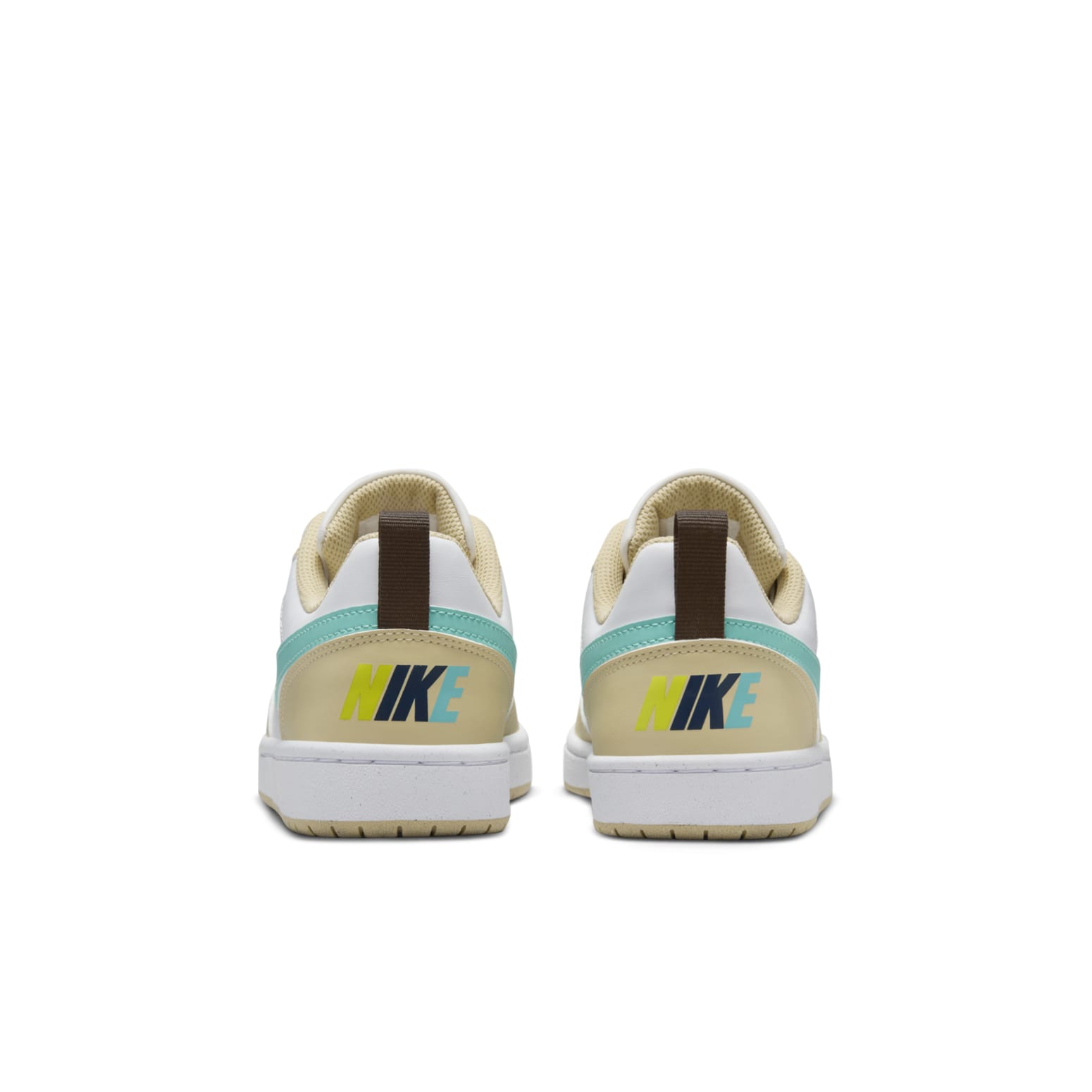(GS) Nike Court Borough Low Recraft 'White Gold Mint' HM3726-731