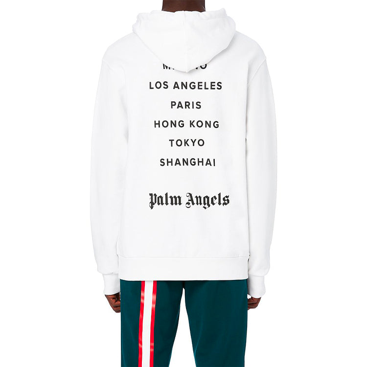 Men's PALM ANGELS Hong Kong Slogan White PMBB003S206360530120