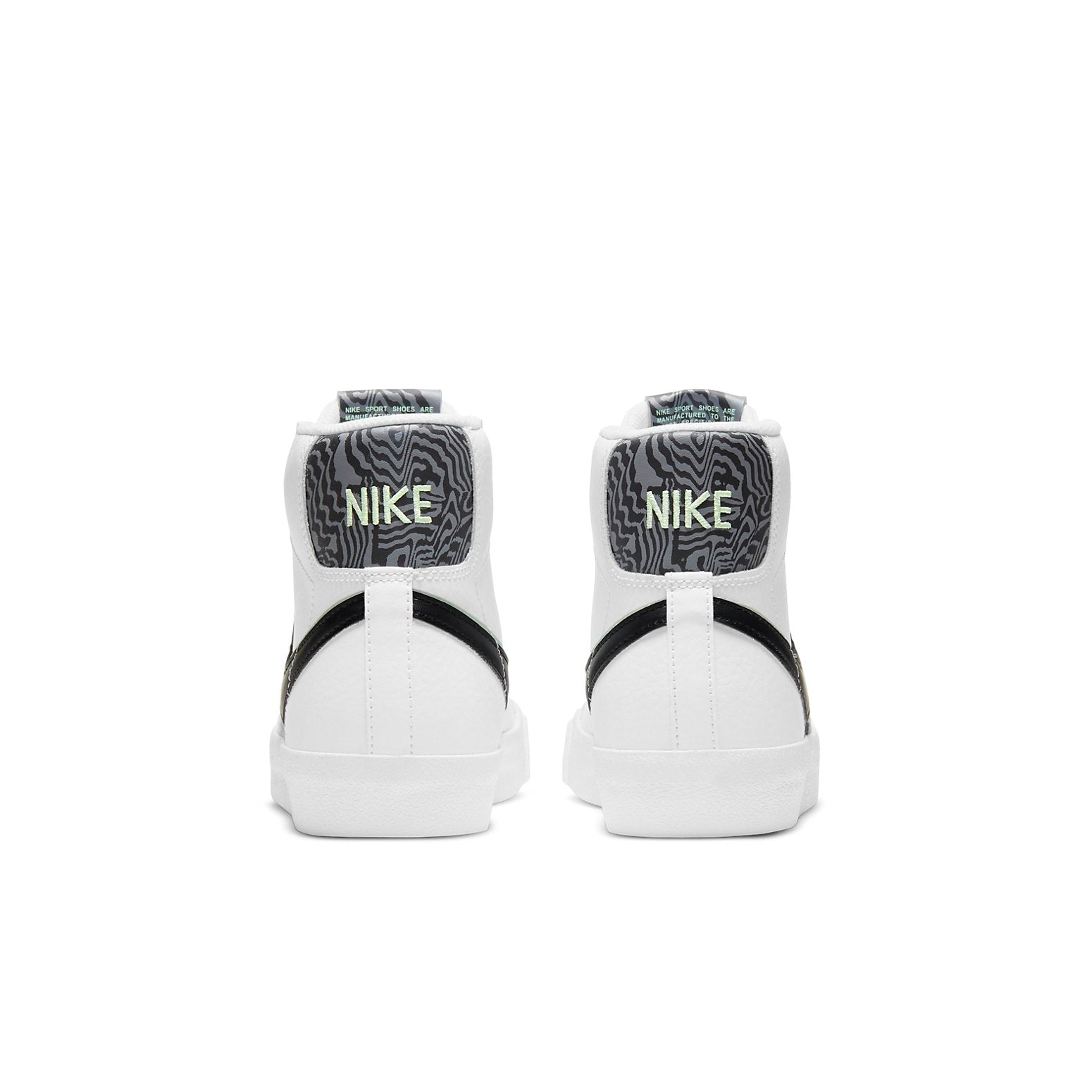 (GS) Nike Blazer Mid '77 SE 'Double Swoosh - White Vapor Green' DD1847-100