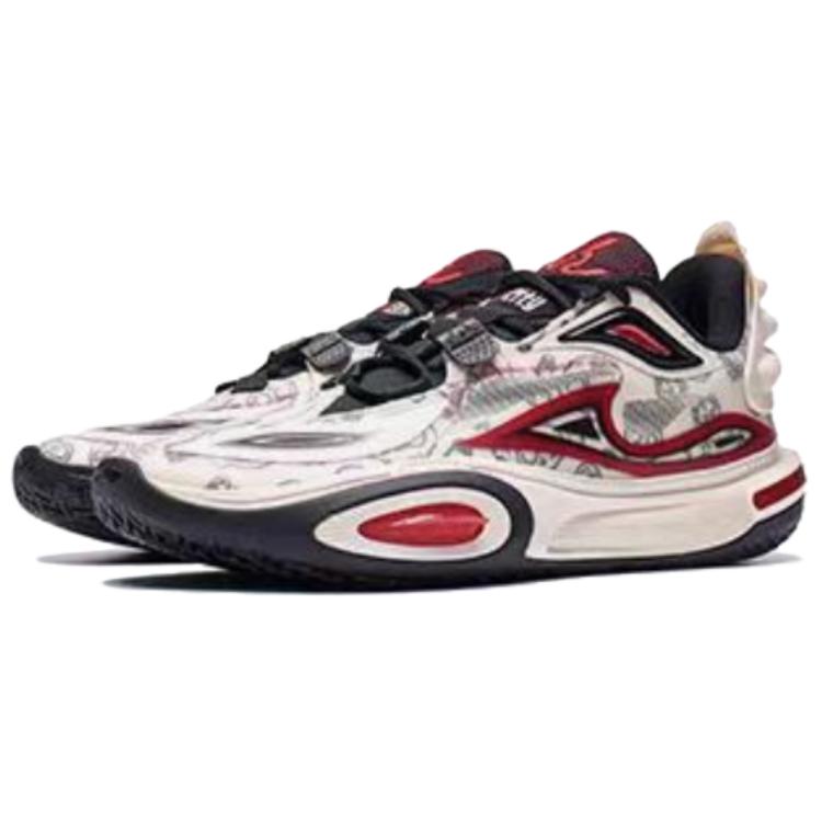 Li-Ning Wade All City 11 V2 'Beige Black Red' ABPT051-1