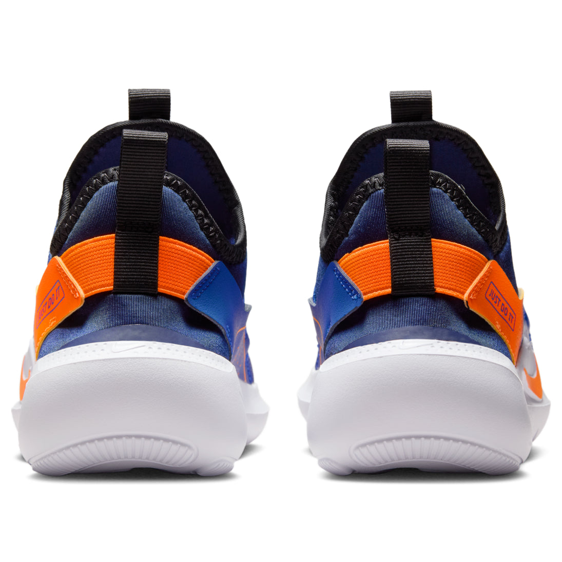 (GS) Nike Flex Runner 4 'Midnight Navy Total Orange Royal' IF2893-401