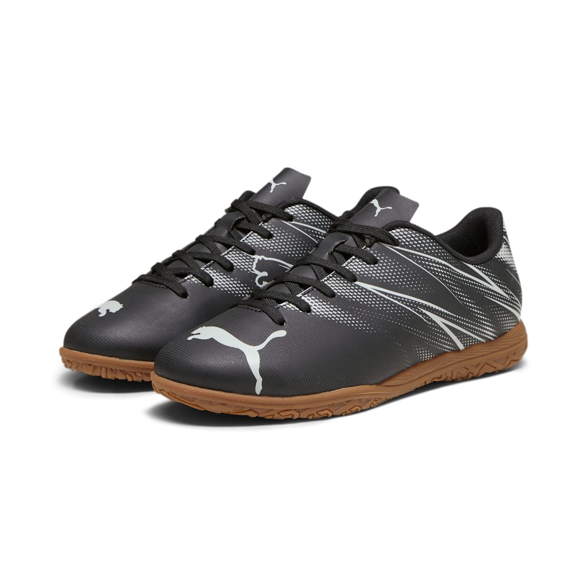 (GS) PUMA Attacanto IT 'Black Silver' 107482-01