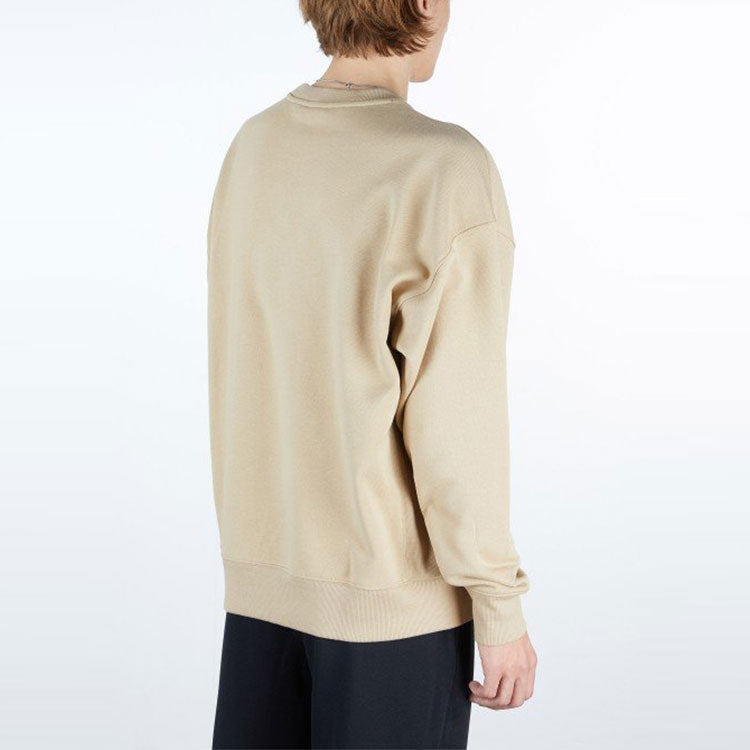 PUMA x Maison Kitsune Unisex Breathable Knitting Round-Neck Sweatshirt Khaki 532324-96