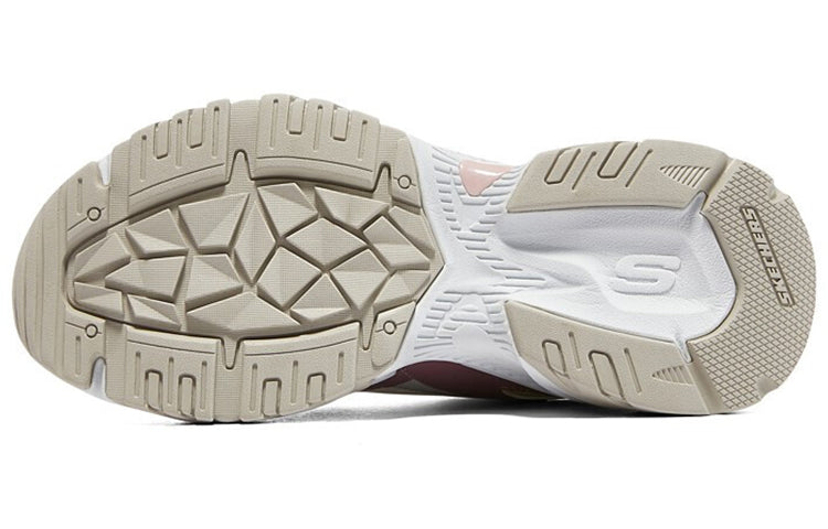 (WMNS) Skechers Stamina V2 'Light Gray White Red' 149909-LGMT