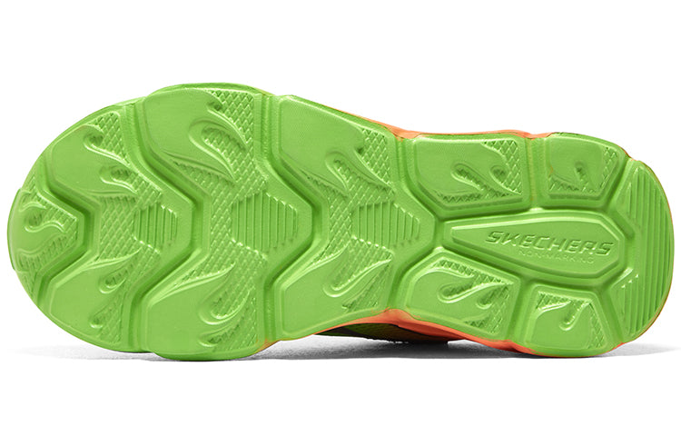 (GS) Skechers Thermo-Flash 'Grey Green Orange' 400103L-CCOR