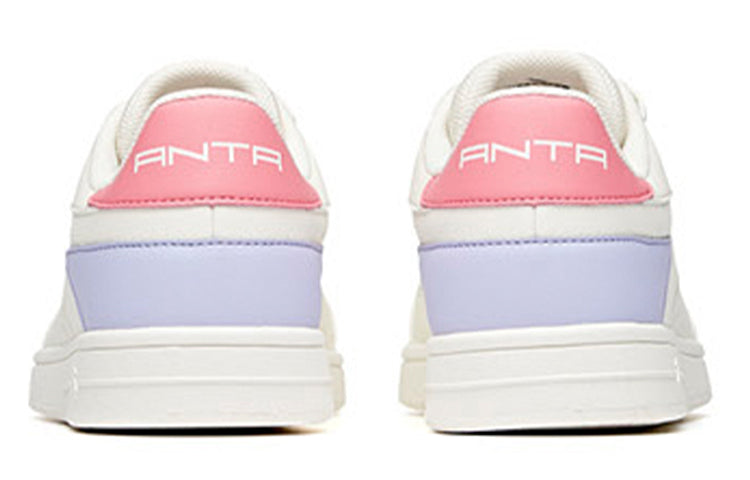 (WMNS) ANTA Life Series Sneakers 'White Purple Pink' 922038031R-4