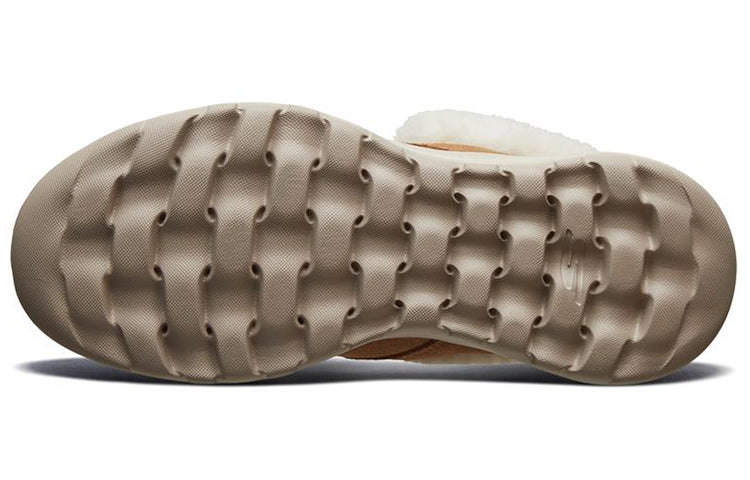 (WMNS) Skechers On-The-Go Joy Lush Chukka Boots 'Brown' 15506-CSNT