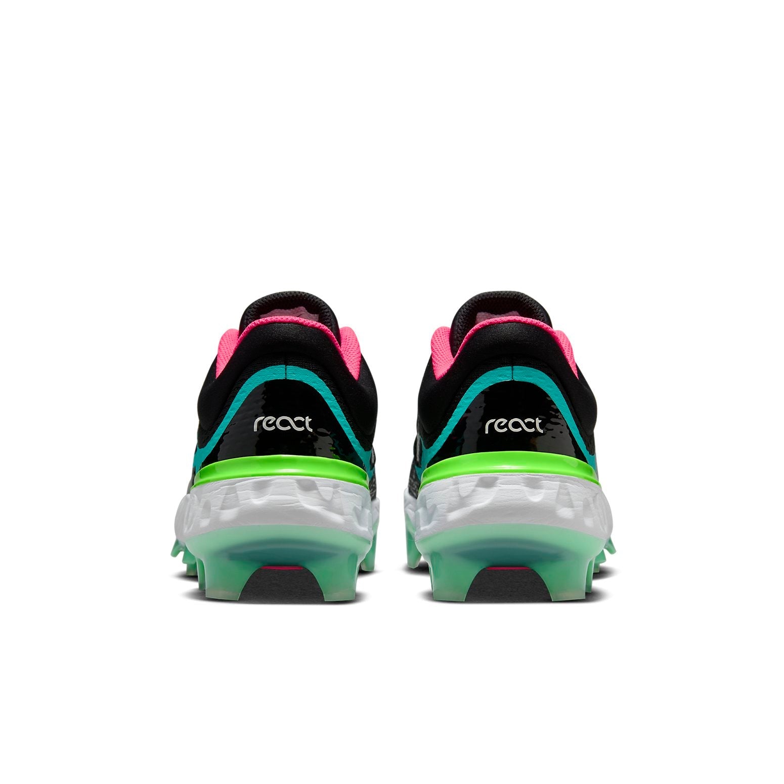Nike Alpha Huarache Elite 4 Low MCS 'Black Teal Pink' FQ7724-001