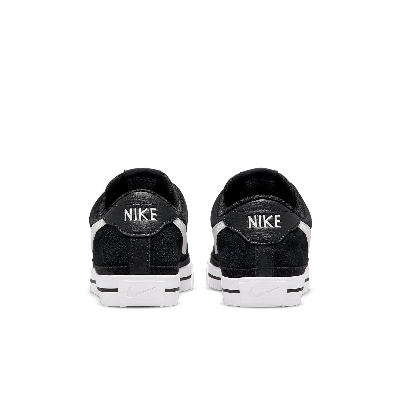 Nike Court Legacy Suede 'Black White' DH0956-001
