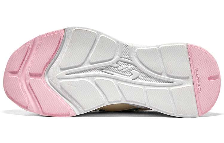 (GS) Skechers Bob's Bobs Bamina Shoes 'Beige White Pink' 319007L-WLPK