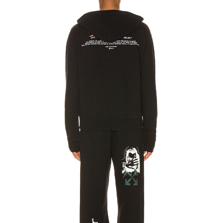 Off-White FW20 Mens Thunder Letter Slim Logo Sweater OMBB034E20FLE0081018