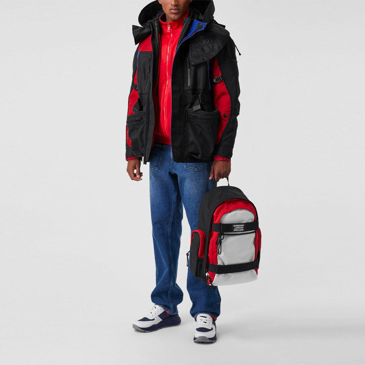 Burberry Men's Jacket Red/Black/White 80237801