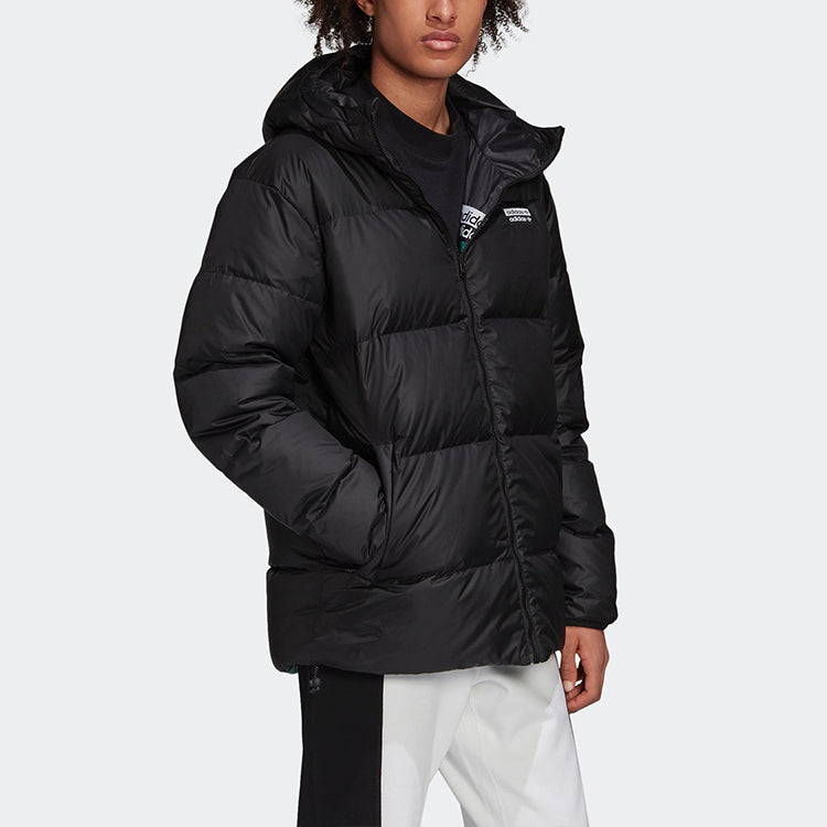 adidas originals Mid Reversable Down Jacket Black FL0009