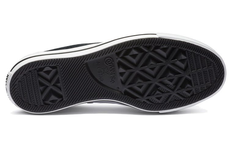 (WMNS) Converse Chuck Taylor All Star Platform Slip Thick Sole 'Black White' 563456F