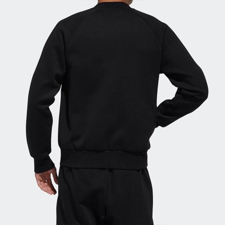 Men's adidas Comm Bomb 3SLogo Jacket Black DW4655