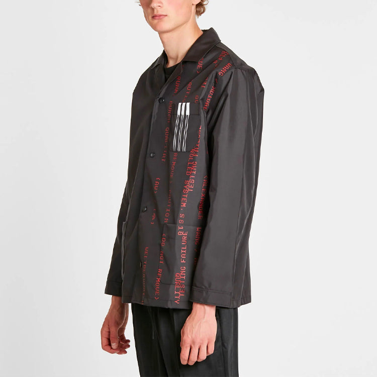 adidas originals x Alexander Wang Crossover Casual Coach Jacket Black CZ8319