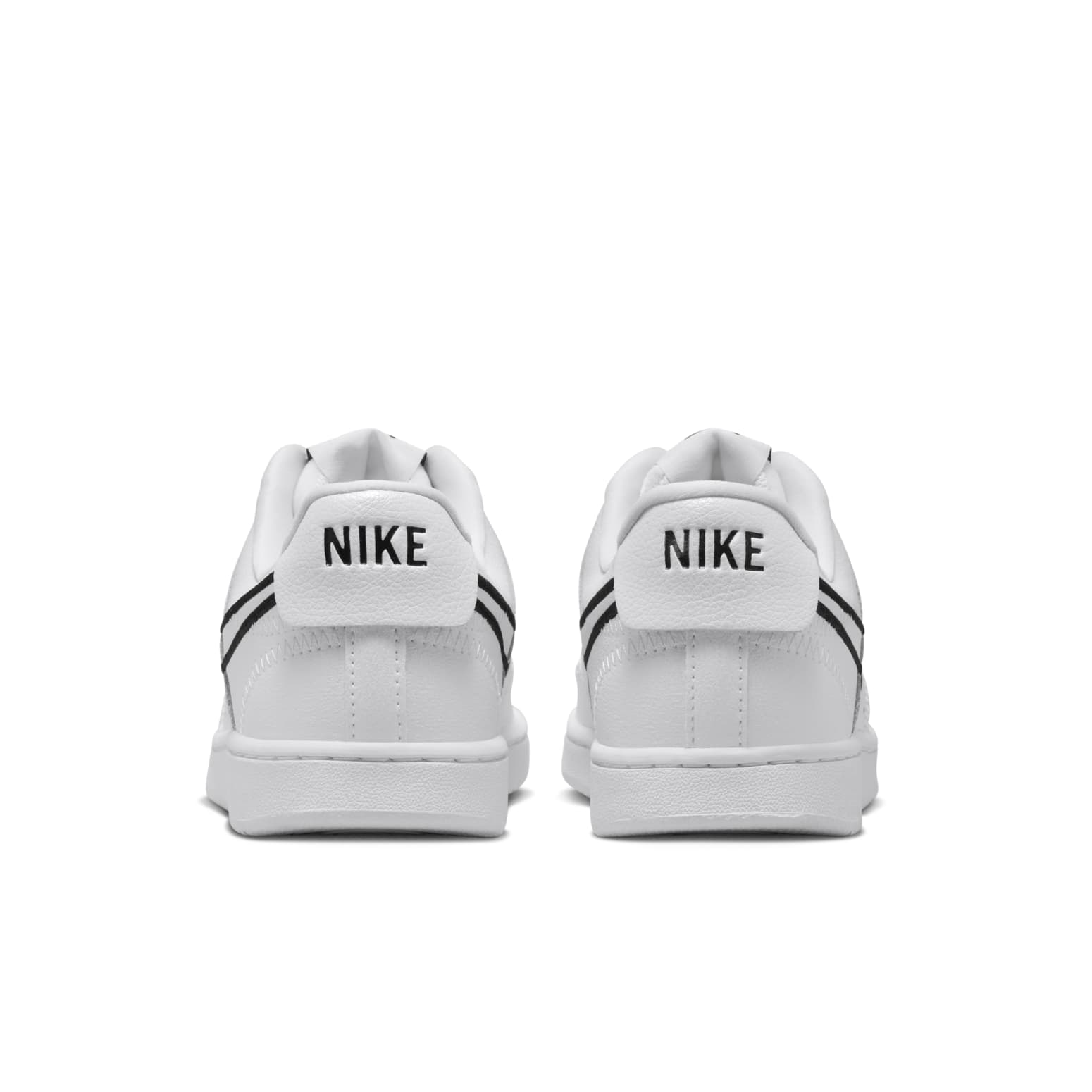 (WMNS) Nike Court Vision Low Premium 'White Black' FZ0637-100