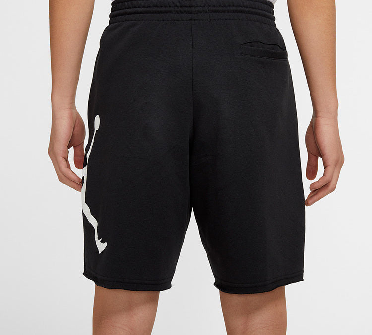 Air Jordan Side Large Logo Sports Shorts Black CW0395-010