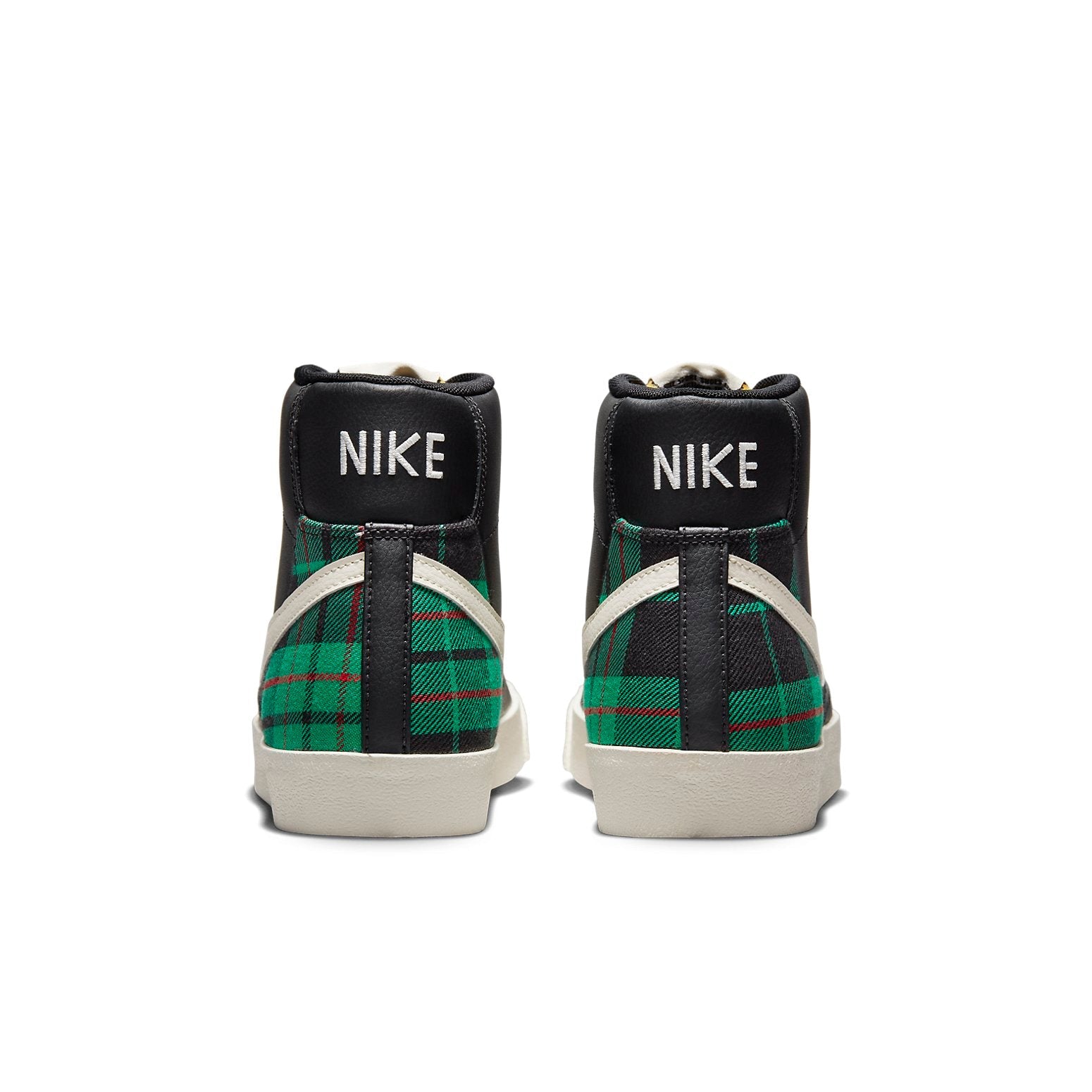 Nike Blazer Mid '77 Premium 'Black Green Tartan Plaid' DV0796-001