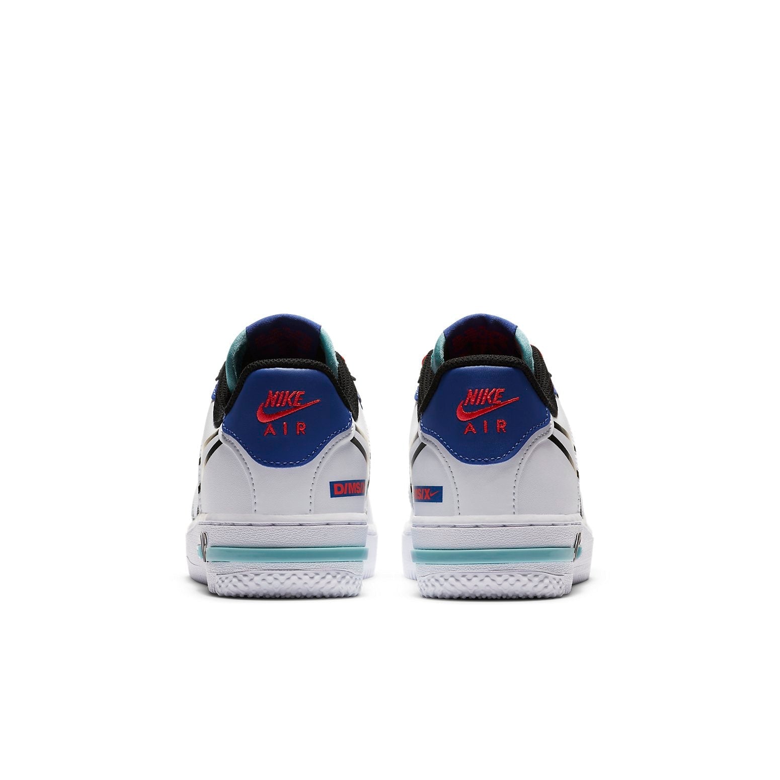 (GS) Nike Air Force 1 React 'Astronomy Blue Laser Crimson' CD6960-101
