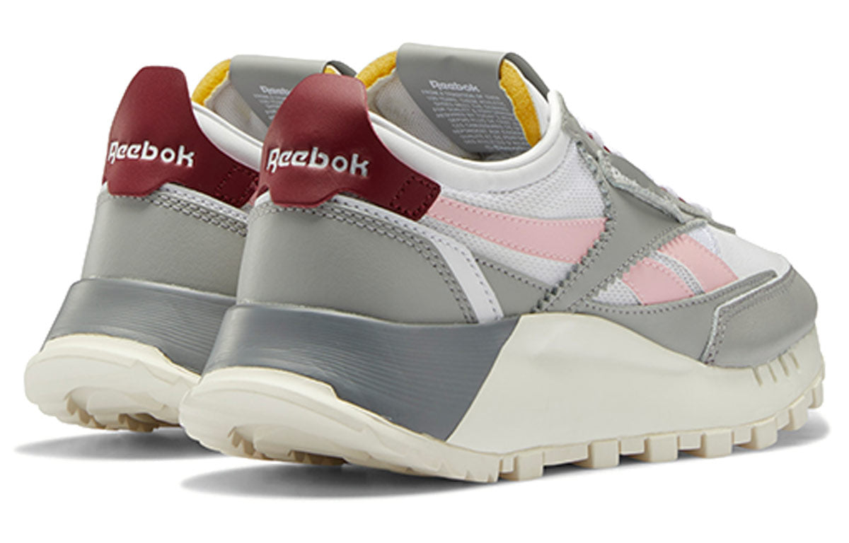 (WMNS) Reebok Classic Leather Legacy 'Stark Grey Maroon' FY7375